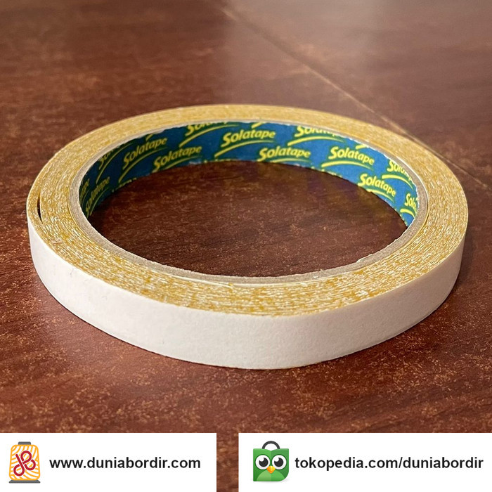 

Solatape Double Tape Kuning 12mm 10mm 100% Original Per Slop