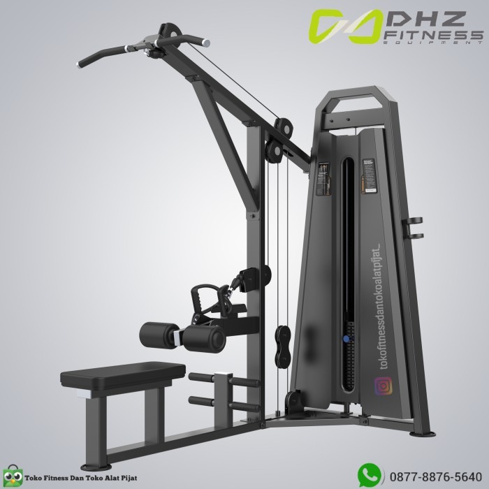 TERBARU DHZ FITNESS DUAL SERIES E3085 LAT PULL MASHINE