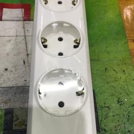 READY STOCK STOP KONTAK 3 LUBANG BROCO / STOP KONTAK BROCO