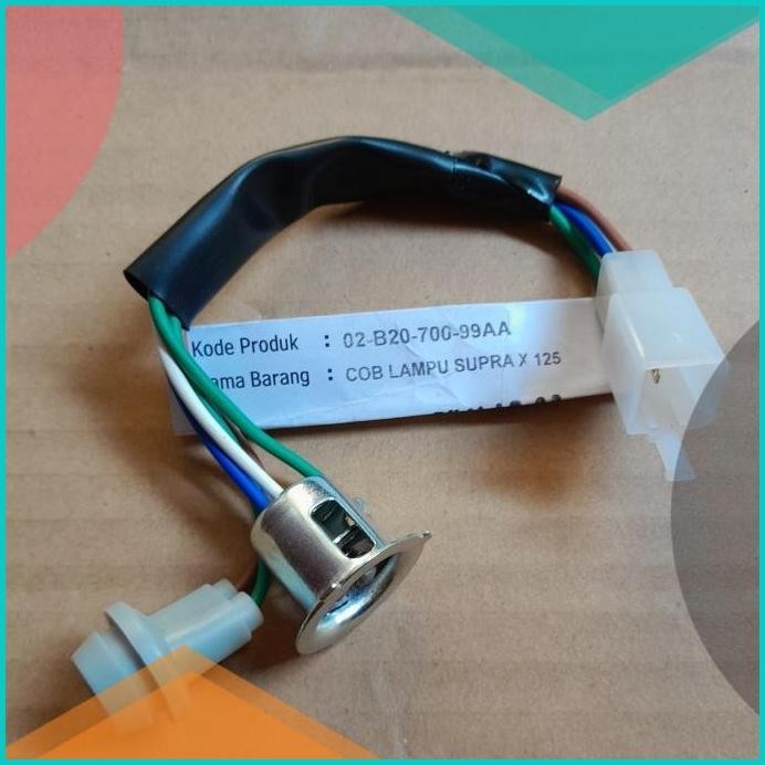 Piting lampu atau kabel soket lampu depan Supra x 125 old berkualitas