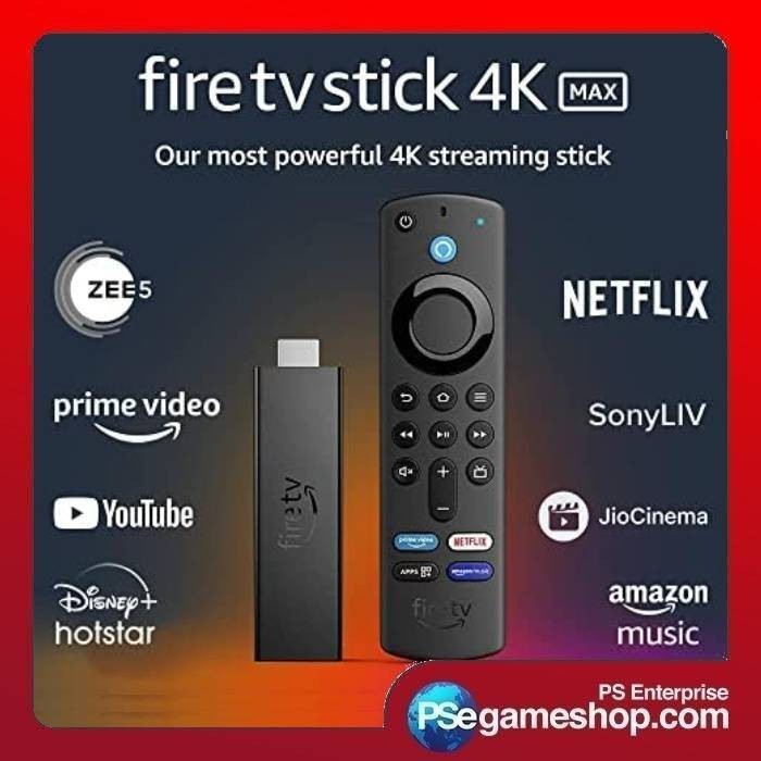 Amazon fire tv stick 4k max Wifi 6 With Alexa / FireTv Stik 4k Wifi6