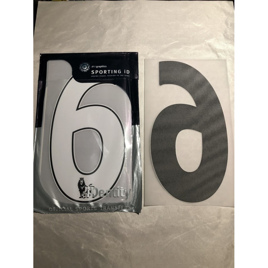 Murah Number Original 6 EPL Putih Season 2013-2017 Non COD