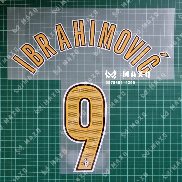 Murah [ NAMESET ] IBRAHIMOVIC HOME 2004 / 2006 Non COD