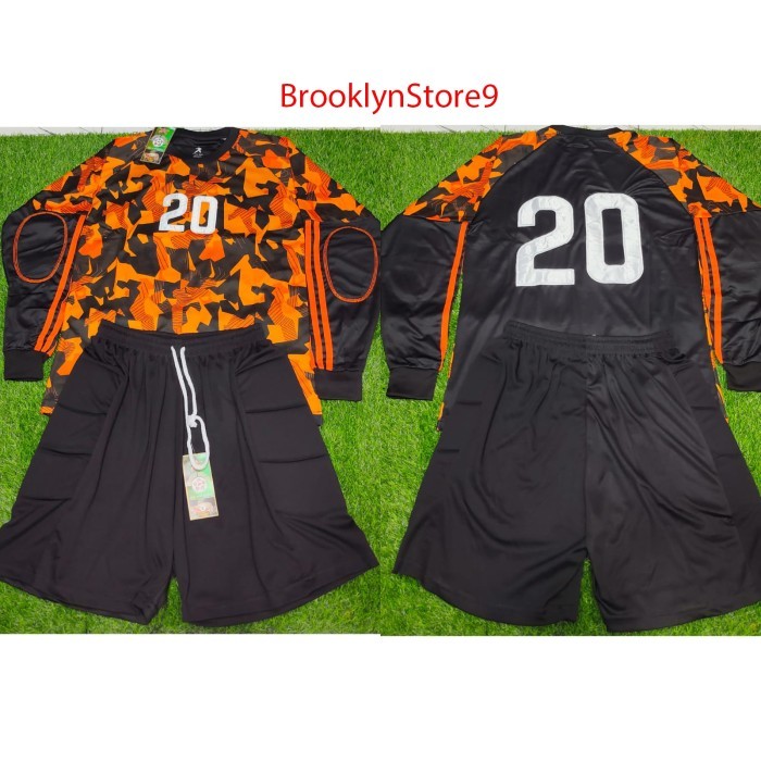 Murah SETELAN BAJU BOLA KIPER JERSEY KIPER DEWASA NOMOR PUNGGUNG Non COD