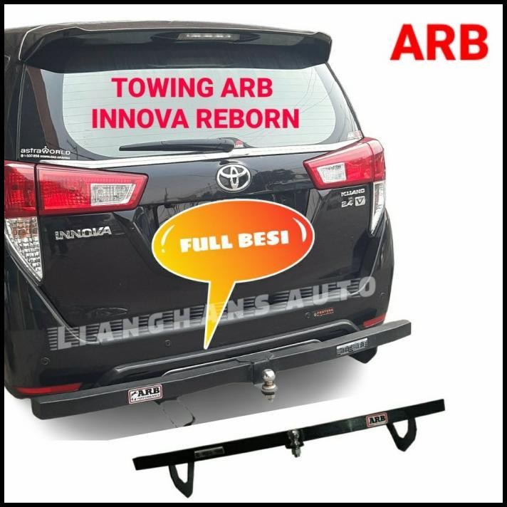 Towing Bar Arb Pengaman Bemper Belakang Arb Full Besi Innova Reborn