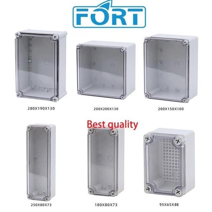 Promo BOX PANEL DSAT-1520 ABS IP66 200X150X100 PLASTIK FORT ds-at-1520 COD