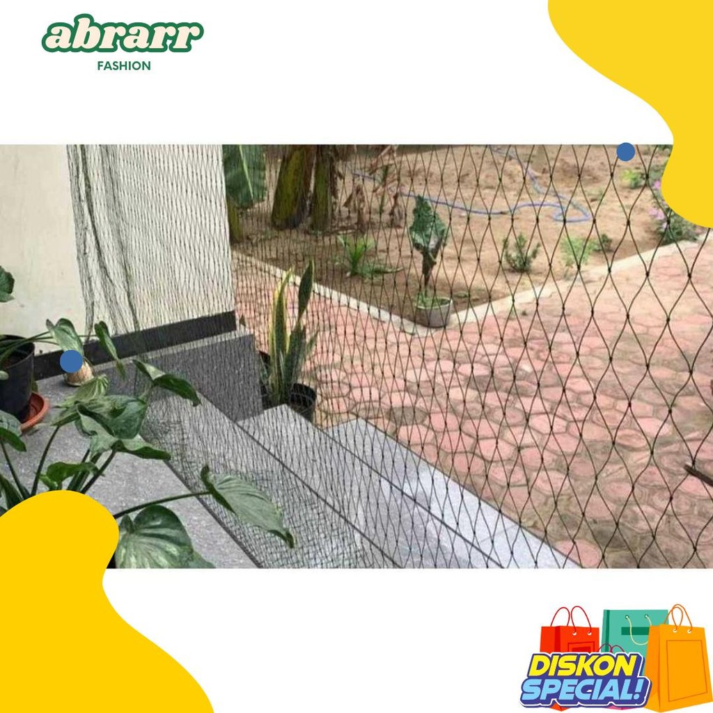 Jaring Kandang Ayam Lebar 2 Meter / Jaring Pagar Ayam / Jaring Ayam