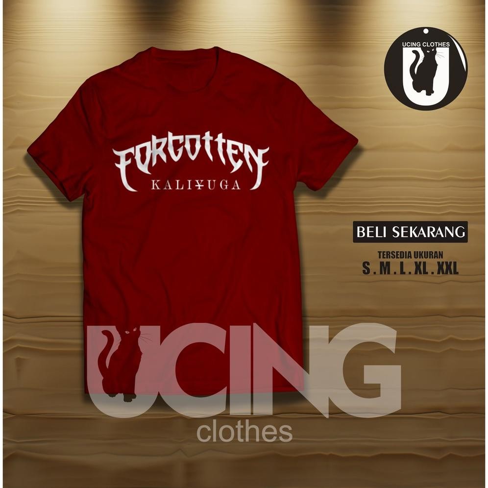 Promo Kaos Baju Forgotten Kaliyuga Kaos Band Metal
