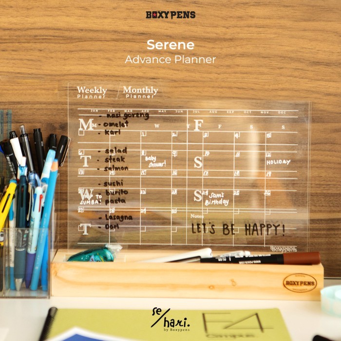 

Acrylic Package Advanced Planner