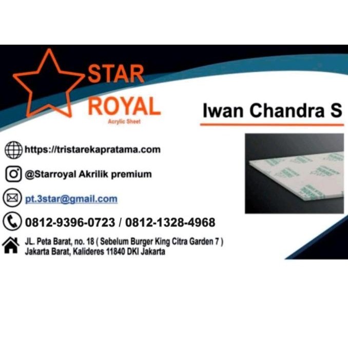 

Promo Lem Akrilik Super Star Royal COD