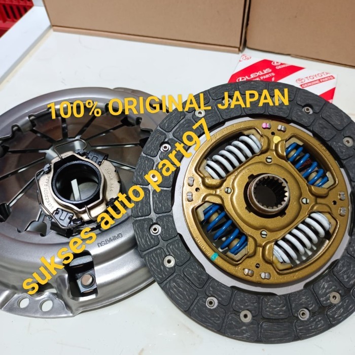 kopling set kampas kopling matahari kolahar Toyota Avanza Xenia 1300cc 2004-2011 original