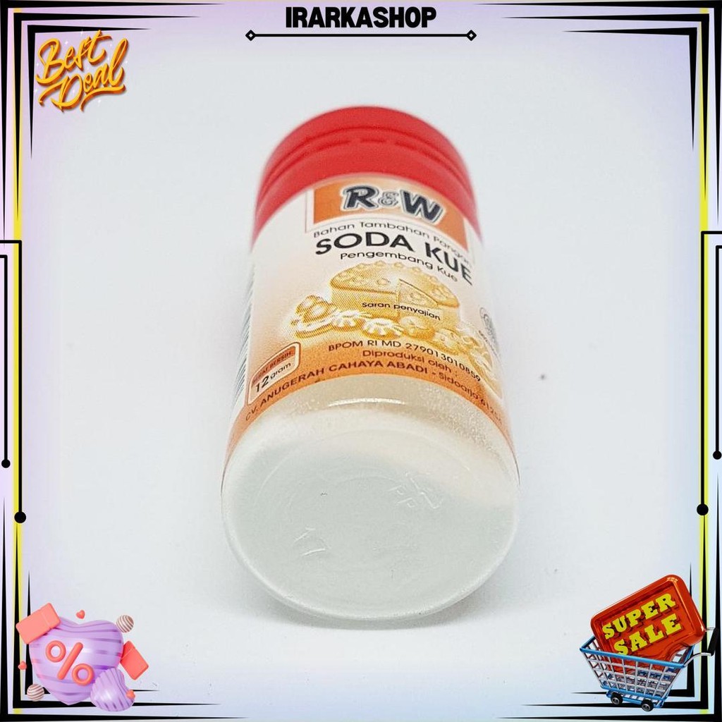 

Soda Kue R&W Botol 10 Gr Bj Termurah