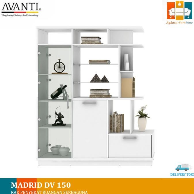 Rak Partisi Penyekat Ruangan Minimalis | Lemari Hias Partisi Minimalis