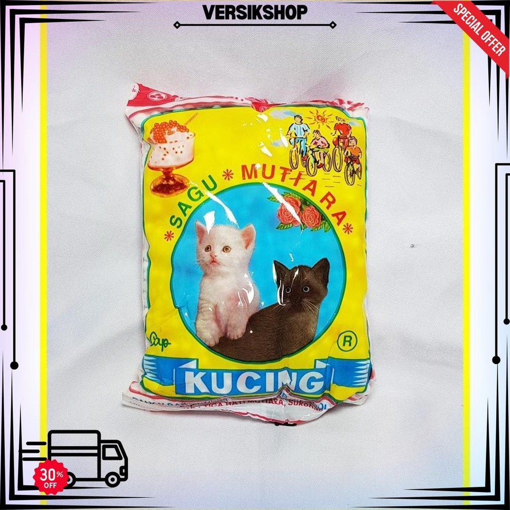 

Sagu Mutiara Cap Kucing 100 Gr - Sagu Mutiara Bj Termurah