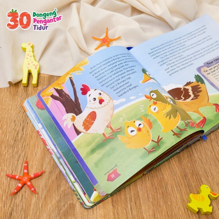 

Ziyadbooks 30 Dongeng Pengantar Tidur buku cerita hewan hard cover