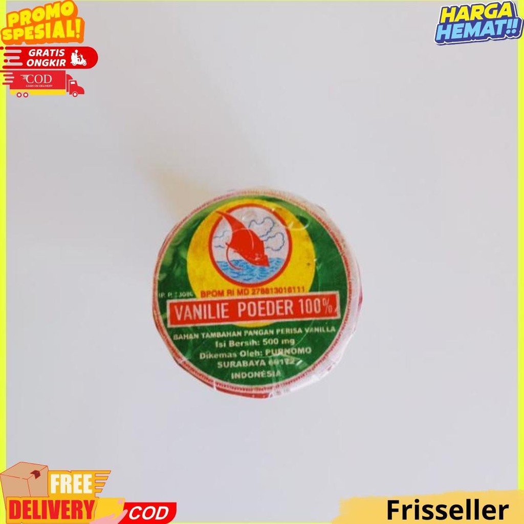 

Vanilie Powder Vanili Bubuk Cap Kapal Layar Lajar 1 Slop Bj Promo Puncak