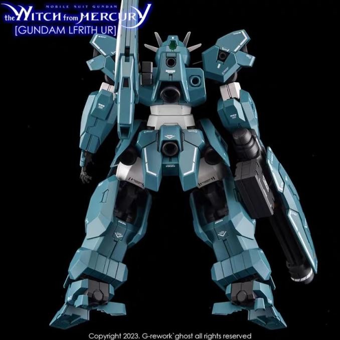 Original Hg Gundam Lfrith Ur Water Decal Ghost Custom Decal