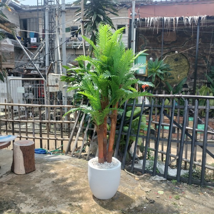 POHON PALEM ARTIFICIAL/ POHON PALEM/ POHON PALEM DALAM POT