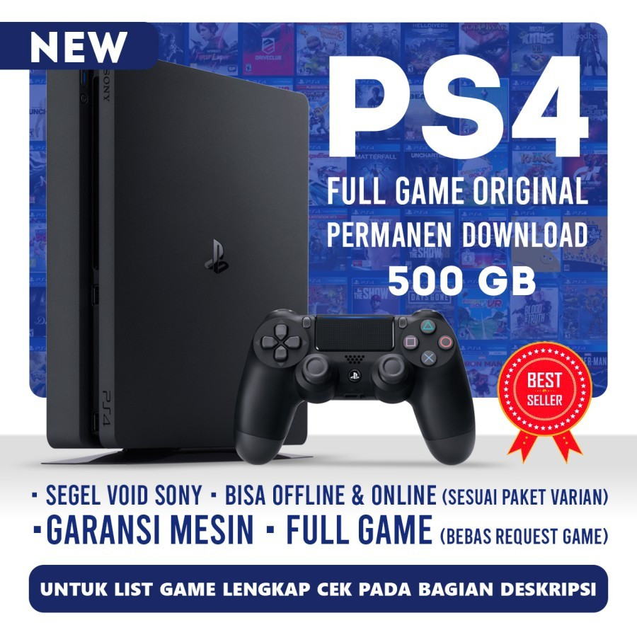 PS4 Slim Hen CFW Playstation 4 Fat Slim Pro CFW 500GB / 1TB Full Game