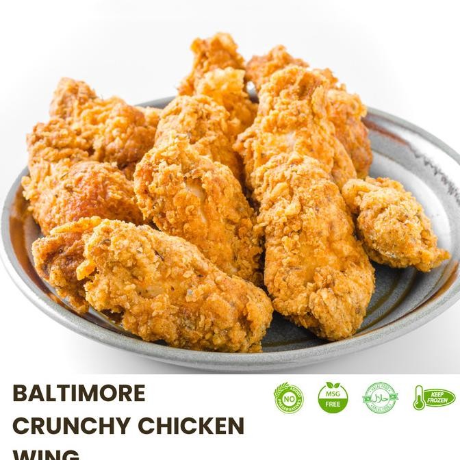 

diskon! baru crunchy chicken wings resto kafe hotel halal frozen