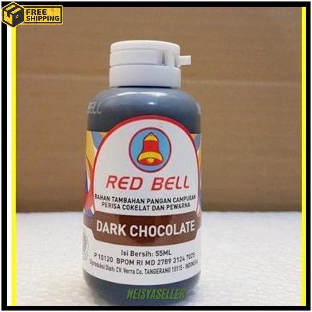 

Pewarna Dan Perisa Red Bell Rasa Dark Chocolate Coklat 55Ml Siap Kirim