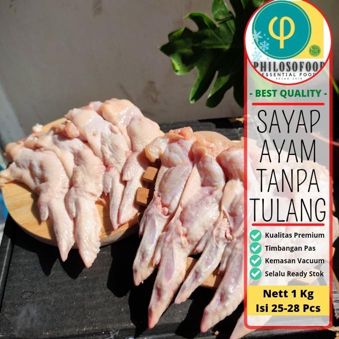 

diskon! sayap ayam tanpa tulang | boneless chicken wings