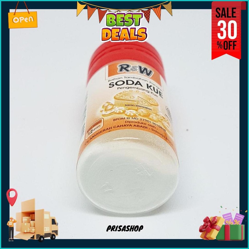 

Soda Kue R&W Botol 10 Gr Termurah Banget