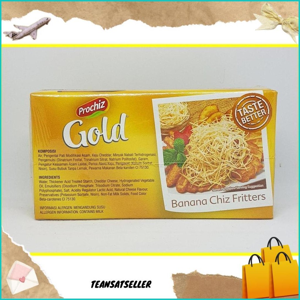 

Keju Prochiz Gold Cheddar 170 Gr Siap Kirim
