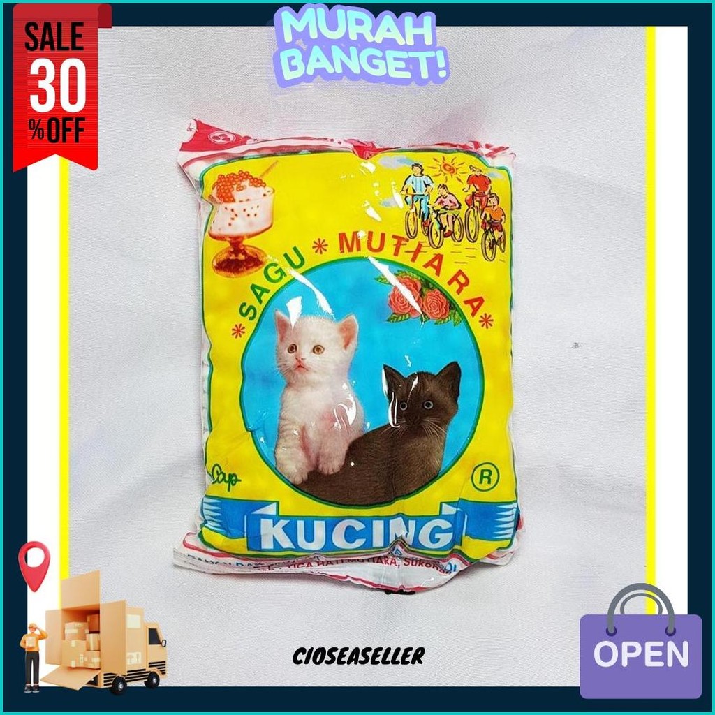 

Sagu Mutiara Cap Kucing 100 Gr - Sagu Mutiara Siap Kirim
