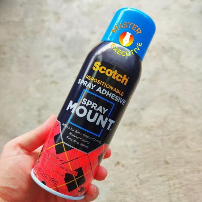 

Sale 3M Scotch Spray Mount U.S.A. - Repositionable Adhesive / Lem Semprot