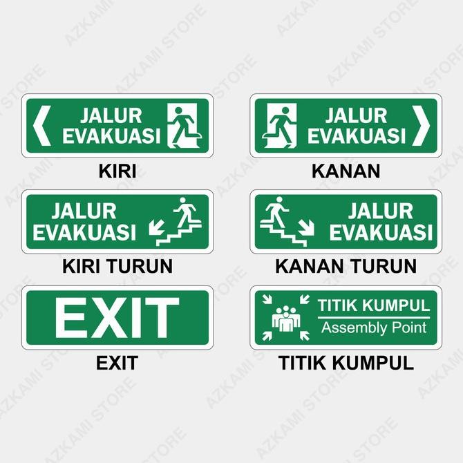 

Sale Rambu Jalur Evakuasi 30Cm X 10Cm Akrilik