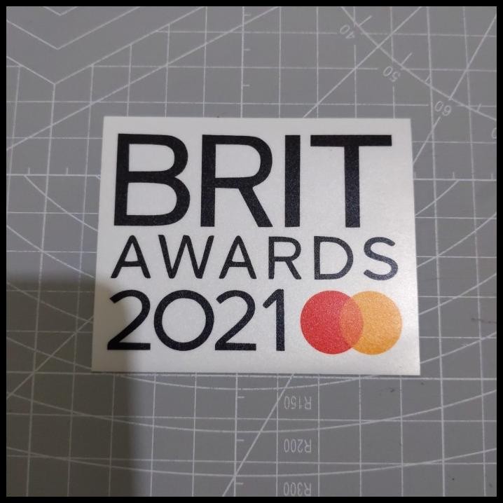 

DISKON STICKER BRIT AWARDS 2021 STIKER MUSIC !!!!!!