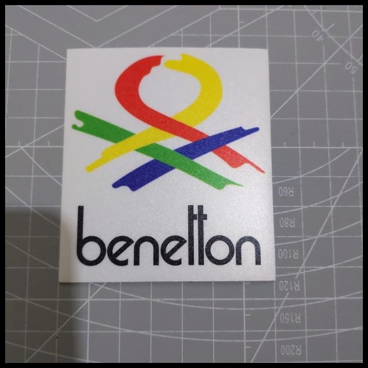 

HOT DEAL STICKER BRANDS BENET7ON OLD LOGO !!!!