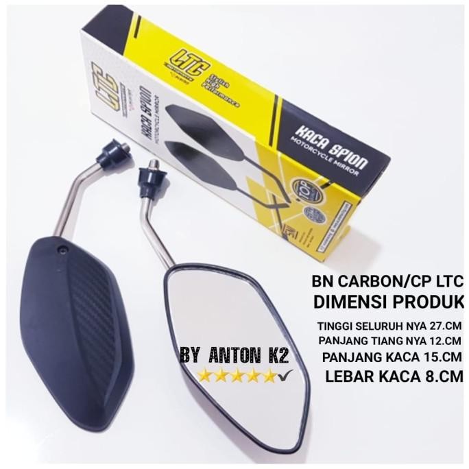 READY STOCK KACA SPION MOTOR/SPION LTC MOTOR BEAT NEW DELUXE/BEAT POP/BEAT STREET