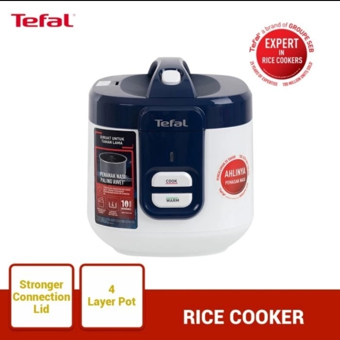 HOT SALE Tefal Rice Cooker Everforce RK363 Penanak Nasi 2L RK 363 Garansi