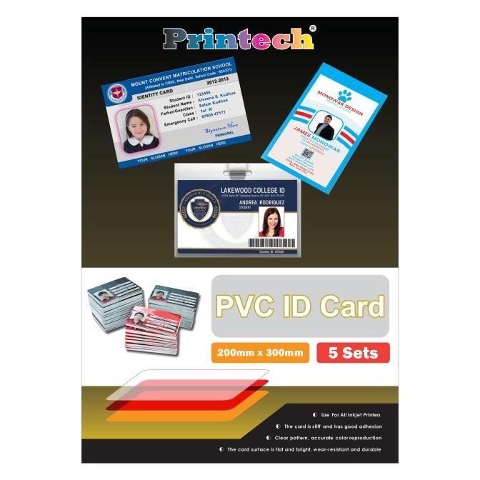 

sale! kertas pvc printech / printech pvc id card 20x30cm - 02024