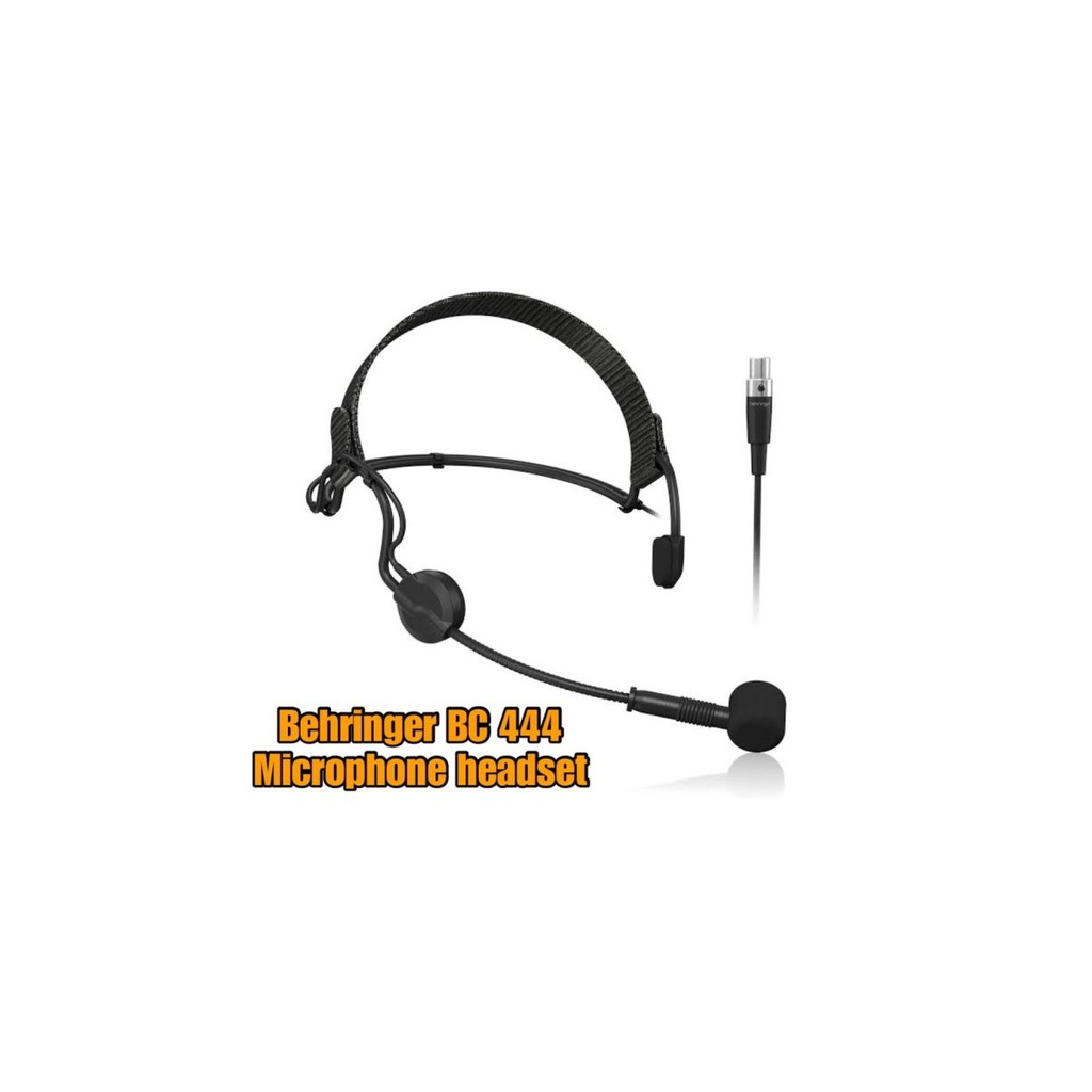 Hilmawanmall - Behringer Mic Headset Bc 444 - Ada 3 Pin / 4 Pin