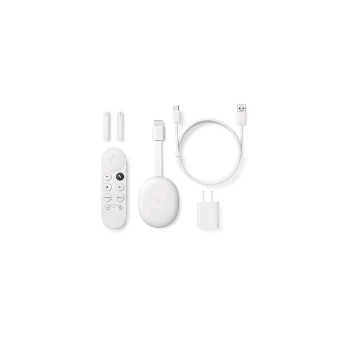 GOOGLE CHROMECAST / CHROME CAST 4 WITH GOOGLE TV