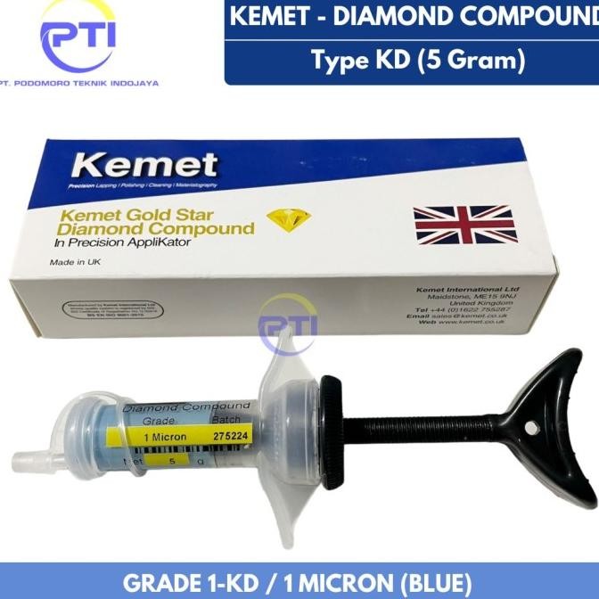 New Produk Kemet Diamond Compound 1/10Kd 1/4Kd 1Kd 3Kd 6Kd 8Kd 10Kd 14Kd 25Kd
