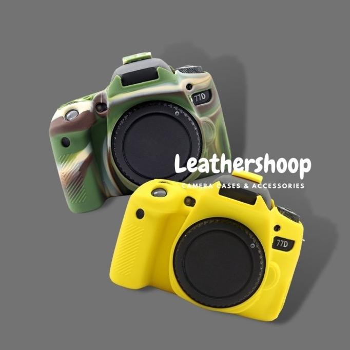 COVER CANON EOS 77D SOFTCASE RUBBER BODY BAG