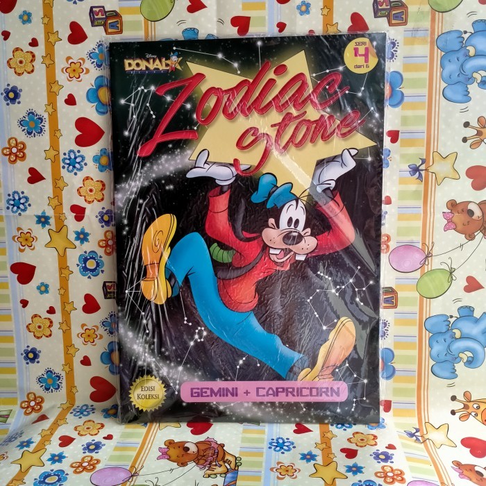 Walt Disney Donal Bebek - Zodiac Stone - Gemini Capricorn - seri 4