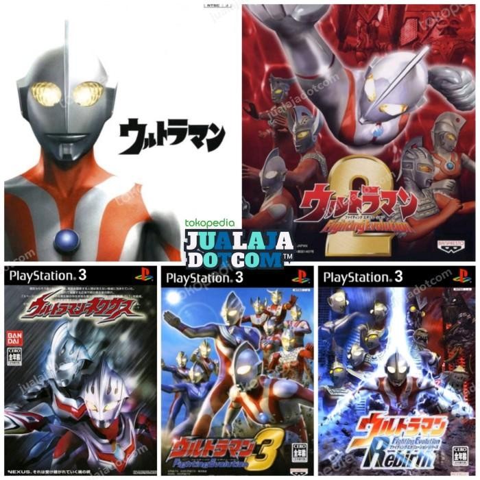 Dvd Game Ps3 Hen Cfw - Ultraman Series