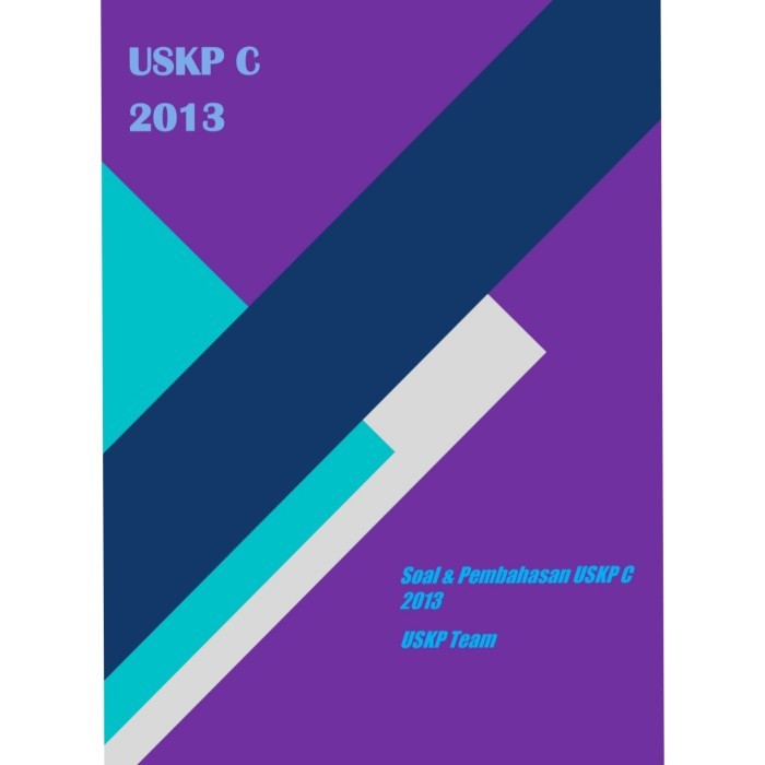 

Soal & Pembahasan USKP Brevert C 2013