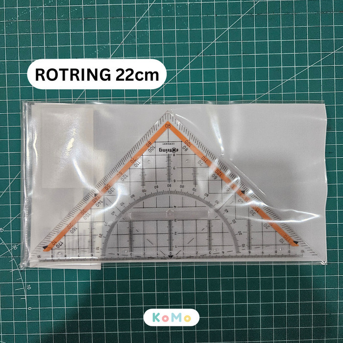 

HOT SALE! penggaris ROTRING 32cm penggaris segitiga ROTRING pegangan 22 cm 32cm