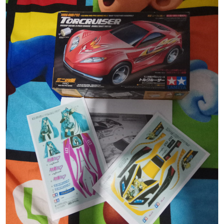 PROMO Tamiya Mini 4 WD Torcruiser modif Hatsune Miku Miyazawa