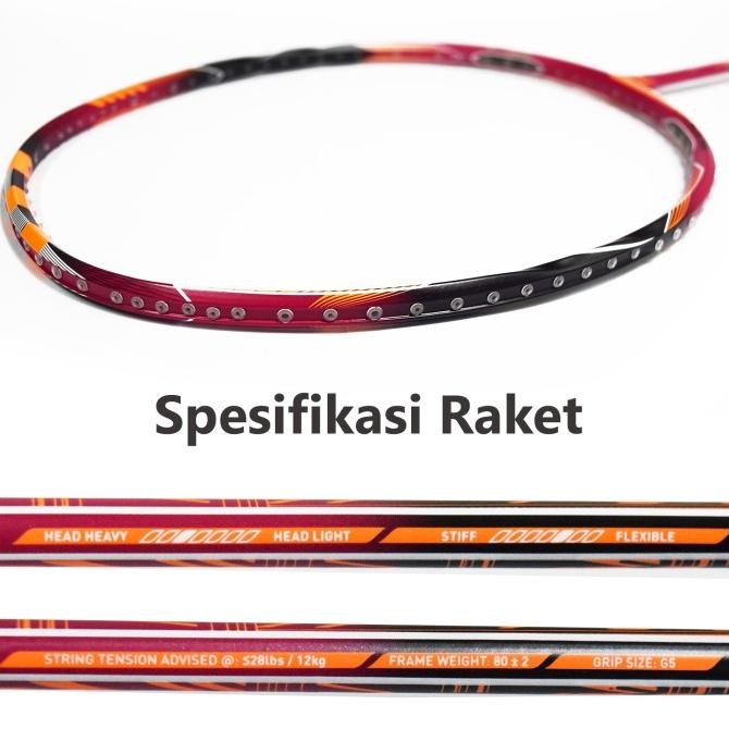 Raket Bulutangkis Badminton Adidas Stilistin W1.1 Power Pink