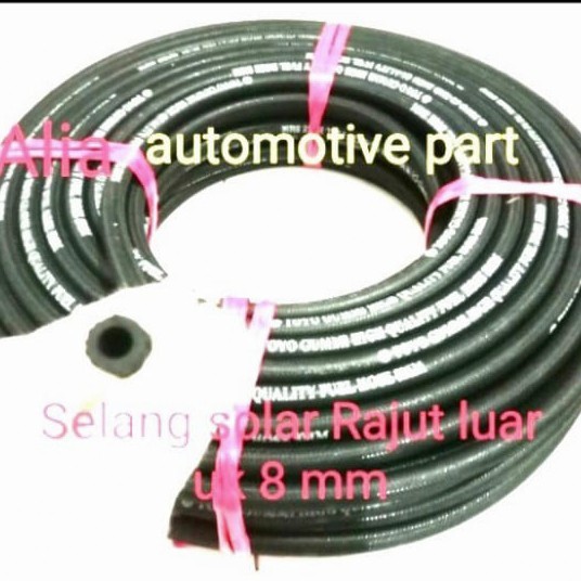 yang dicari] Selang mobil bahan bakar solar model Rajut luar