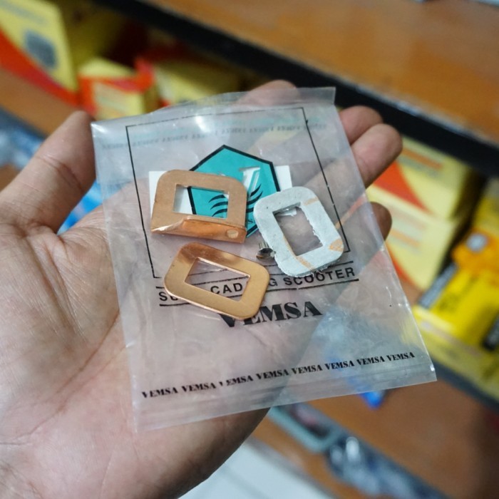 ] Plat Pendingin Spul Pengapian Set Vespa Px Super Sprint Excel Vemsa