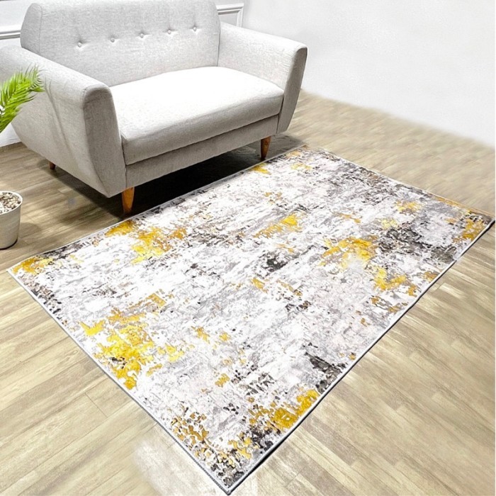Karpet Lantai Turki Motif Abstrak Karpet Polyester Aesthetic