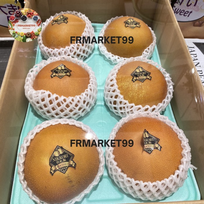 

Pear Nikkori Jepang Jumbo Original 6 Pcs / Buah Pear Jepang / Dus